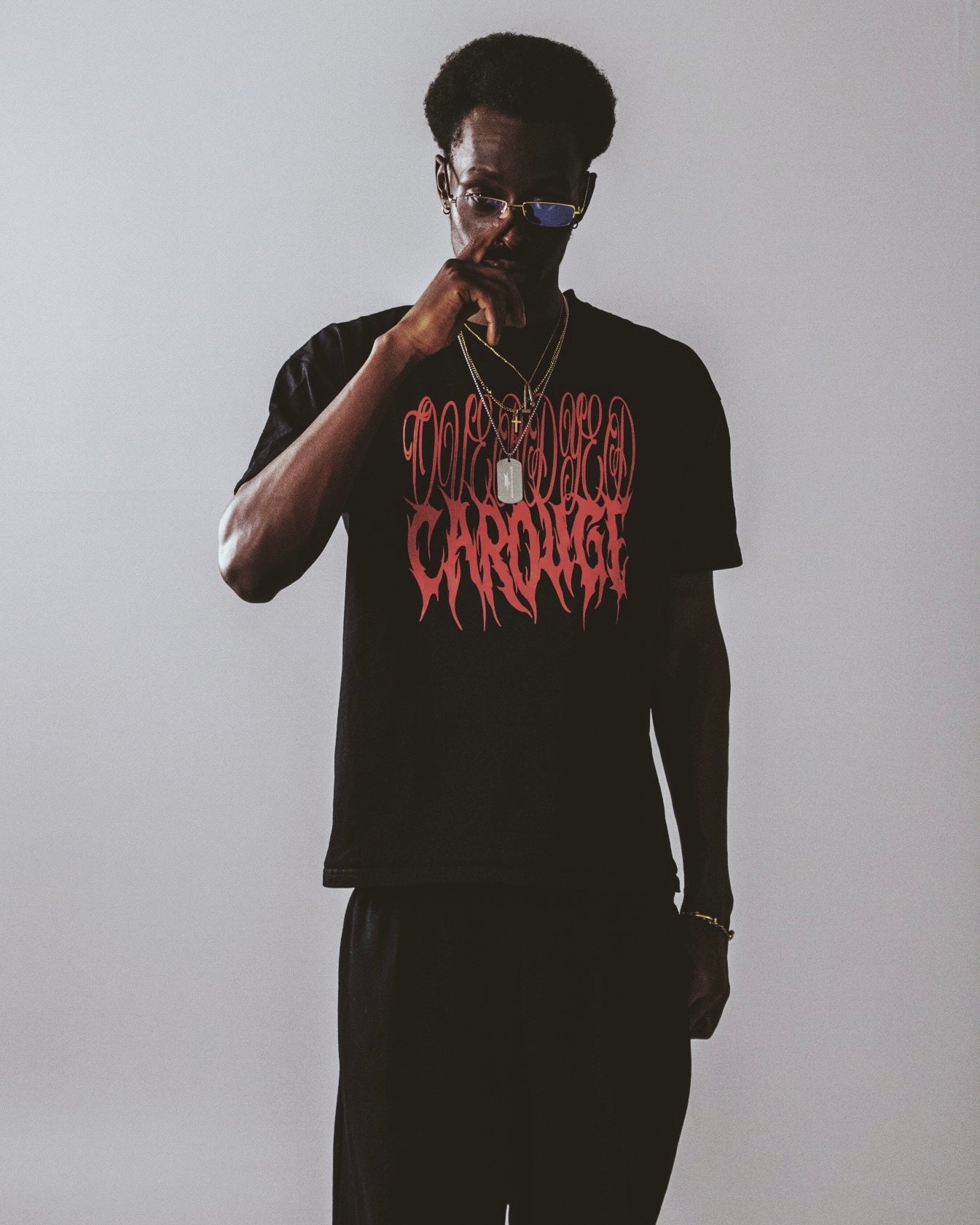 OVERDYEDHH X Carouge Essential Tee