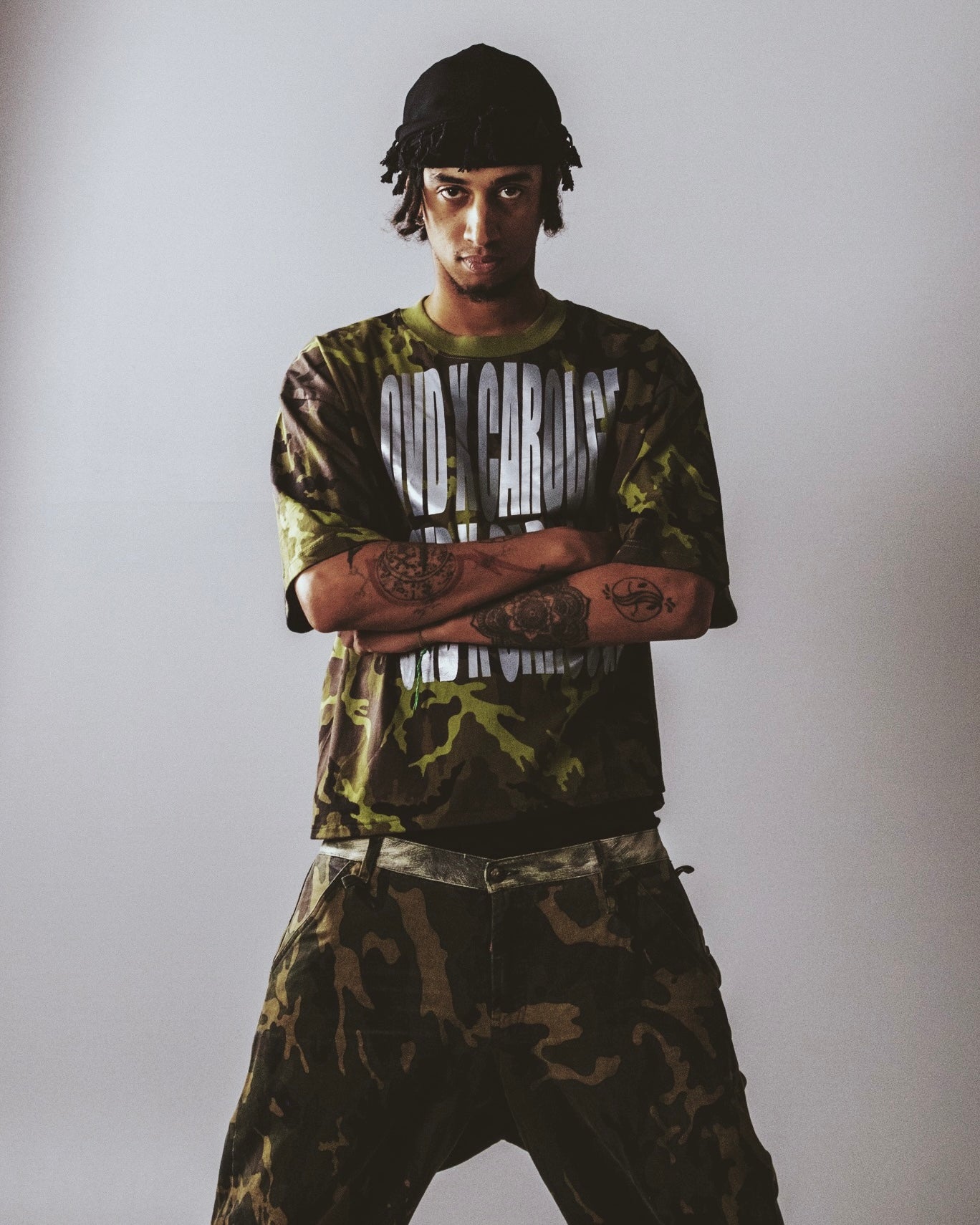 OVERDYED X CAROUGE CAMO TEE