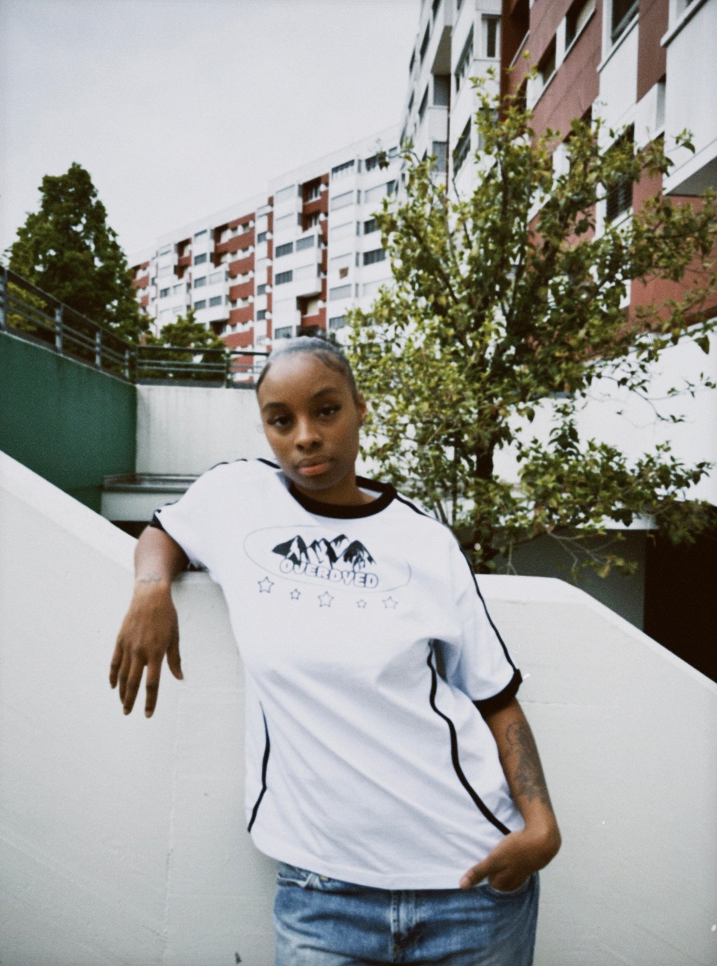 OVERSIZE WHITE TEE